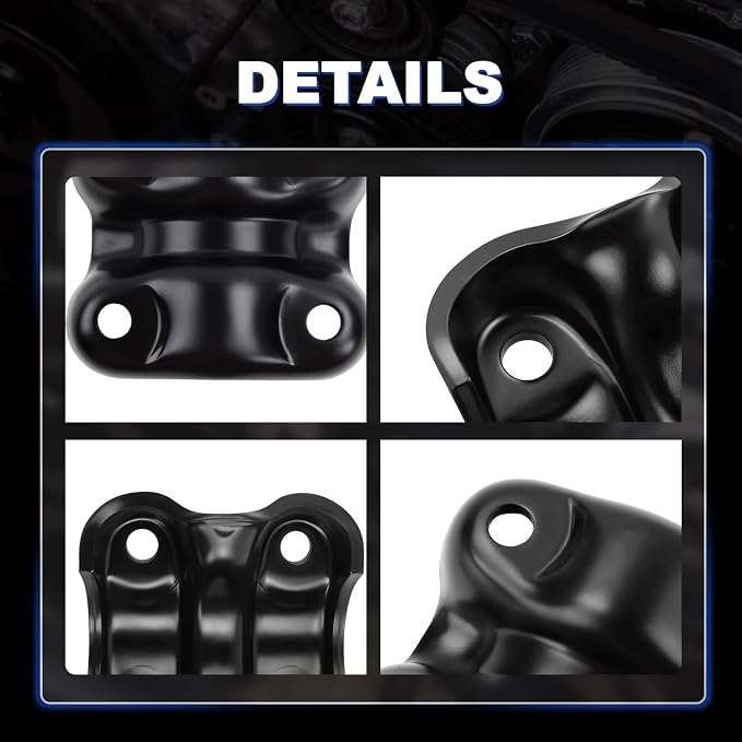 15592585 Upgrade Rear Suspension Leaf Spring Axle U-Bolt Plate Kit - Left & Right Pair,Compatible with 1988-1999 Chevy C1500 K1500 GMC C1500 K1500, 1995-2000 Tahoe, 1992-2000 Yukon, Replace# 15592586
