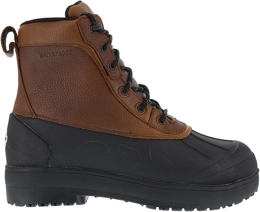 Iron Age Mens Compound Waterproof Composite Toe Work Safety Shoes Casual - Black, Brown