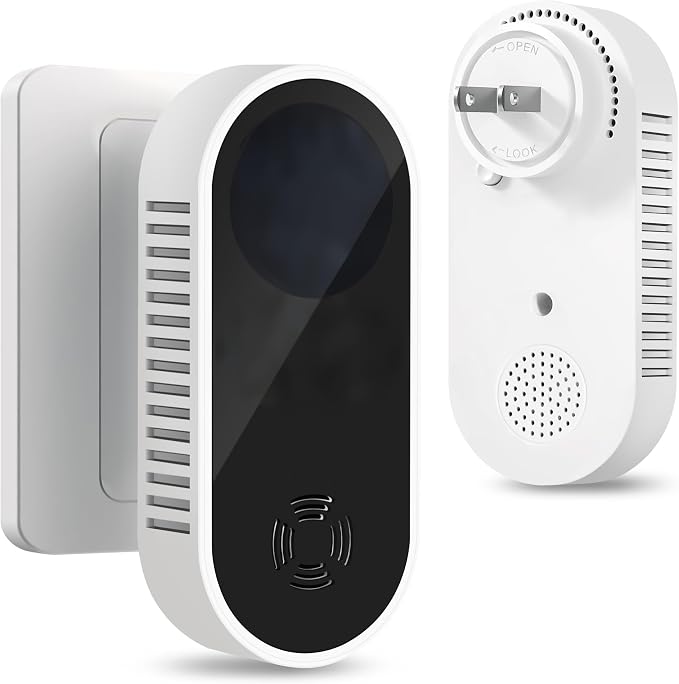 4-in-1 Detector with LED Display Screen, Home, Kitchen, Apartment,White, 1PCS