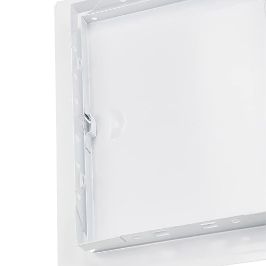 6" x 8" White Metal Access Door. Plumbing, Electricity, Heating, Alarm Wall Access Panel for Drywall