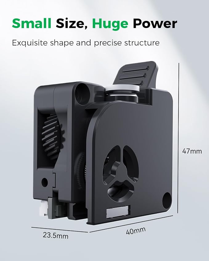 Creality Official K2 Plus Extruder Kit, Built-in Filament Break Sensor, High-Hardness Dual Gears for Smooth Feeding, Force Up to 80N, for 3D Printer K2 Plus, K2 Pro, K2