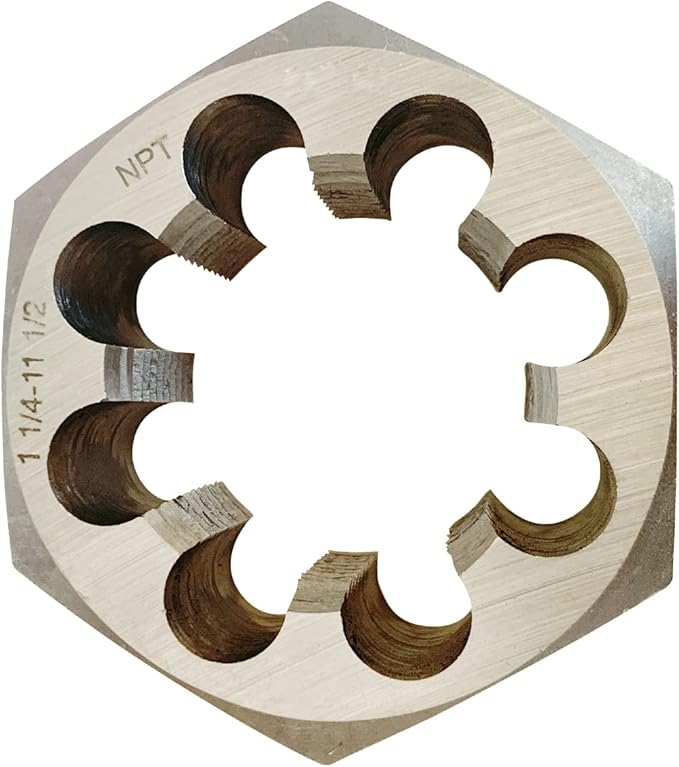 NPT Pipe Hex Die Cartbon Steel 1-1/4"-11 1/2