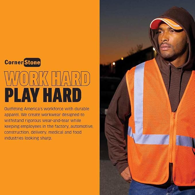 CornerStone ANSI 107 Class 3 Soft Shell Safety Jacket CSJ503