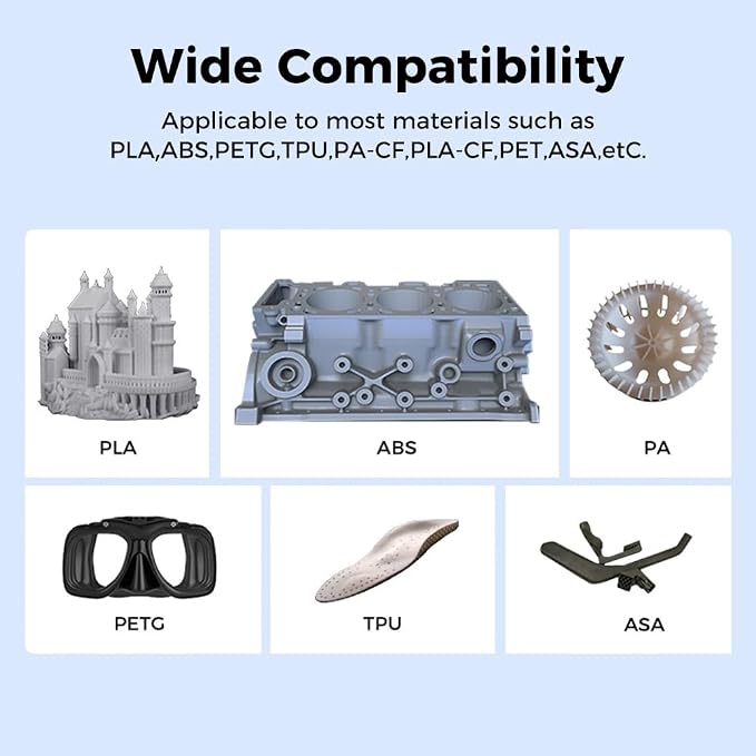 Creality K1 SE Epoxy Resin Build Plate, Ender 3 V3 SE Bed 235*235mm Texture Spring Steel Bed Plate with Nozzle Cleaner, Heat-resistant Wear Resistance Flexible Print Platform For K1C/K1/Ender 3V3 KE