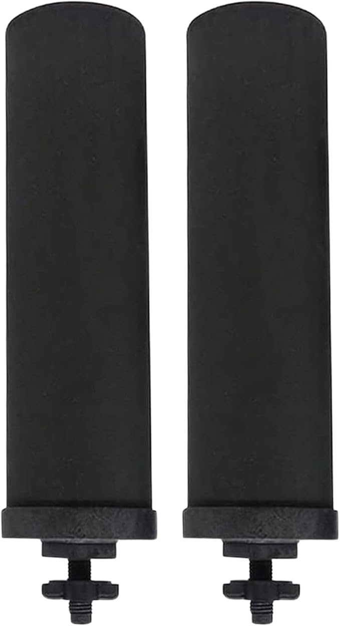 EuroGuard® Gravity Water Filter Replacement Cartridges – 2 Pack | Compatible with Berkey® Systems | NSF/ANSI 42&372 Standard | Removes 99.99% Chlorine, Heavy Metals, Pesticides and others