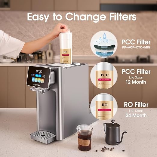 Suiysuim PCC Replacement Water Filter for WP-RSA, 4-in-1 Filter, 12 Months lifespan-1st Stage