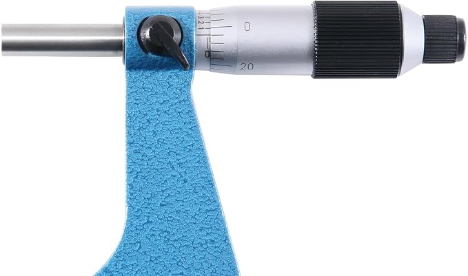 Accusize Industrial Tools Screw Thread Micrometer, 3-4", S916-C753 | 4 Anvil Sets: 24-14, 13-9, 8-5, 4.5-3.5 TPI, 0.001" Resolution, ±0.00016" Accuracy