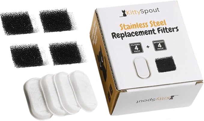 Wireless KittySpout 2.0 Filters for 135oz/4L (4)