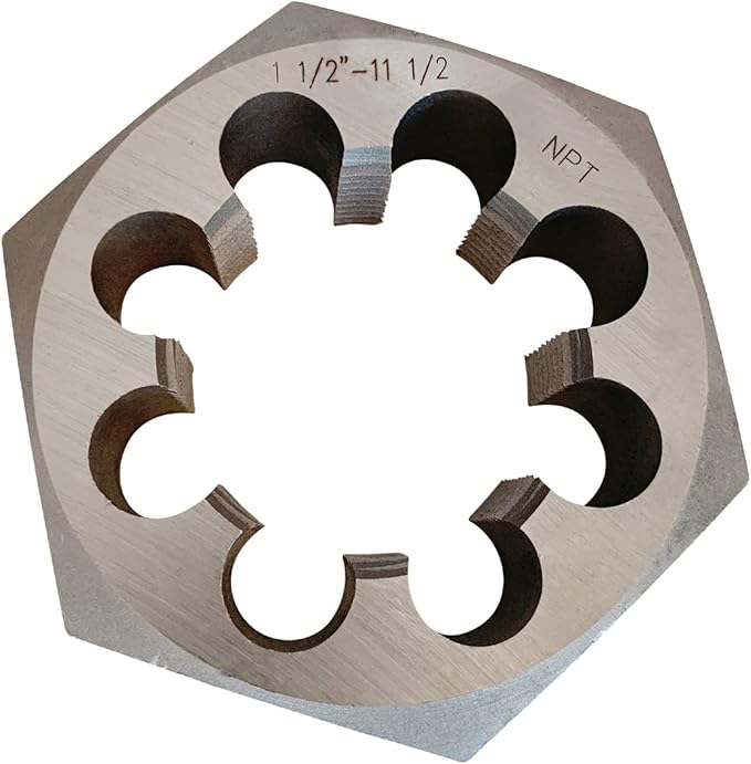 NPT Pipe Hex Die Cartbon Steel 1-1/2"-11 1/2
