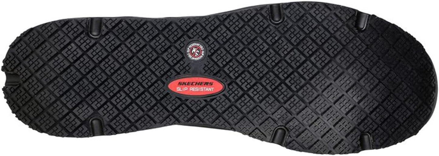 Skechers Mens Work Uno Sr Sutal Lace Up Skech Air 200054 P