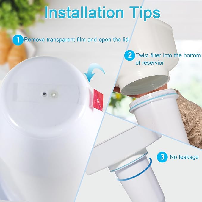 VIPHASES Upgraded 6-Stage 0 TDS Water Filter Replacement for ZR-001, ZR-017, ZR-004, Removes 99.99% Lead, Chlorine, Fluoride, PFOA/PFOS, 4-Pack