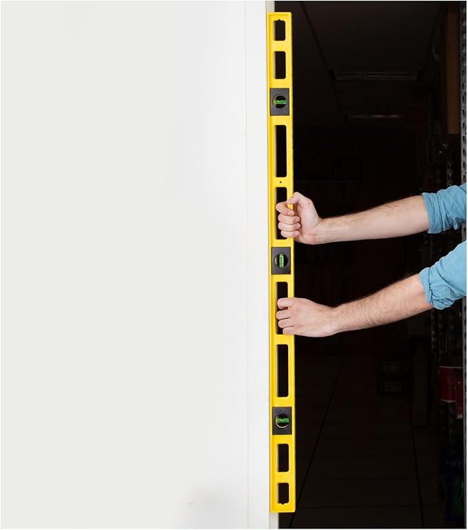 MAYES 4ft Level, 48 Inch Level Made in the USA, Won’t Scratch Work Surfaces