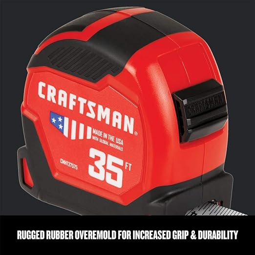 CRAFTSMAN Tape Measure, PROREACH, 35-Foot (CMHT37575S)