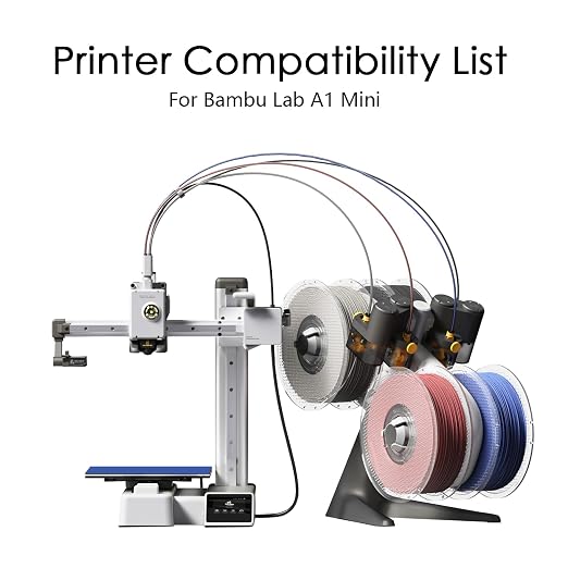 HzdaDeve Upgraded Cool Plate for A1 Mini Low Temperature Cold Build Plate 183.5X183.5MM Double Sided Smooth Board Sheet Bed PEI Platform for Bambu Lab 3D Printer (No Heating/No Glue)