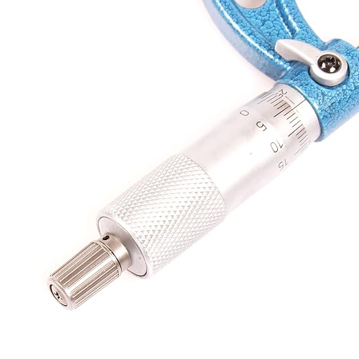 Outside Micrometer 1-2" Measuring Range,0.0001" Graduation for Machinists,Professional Precision Tool for Accurate Measurements
