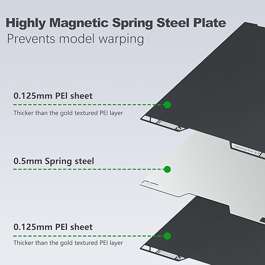 Original Bamboo H2C A2L Engineering Plate, High-Temperature Smooth Surface Plate for All Filaments, Durable Coated H2C Build Plate Compatible with Bambu Lab A2L H2C 3D Printers, Bamboo Lab Accessories