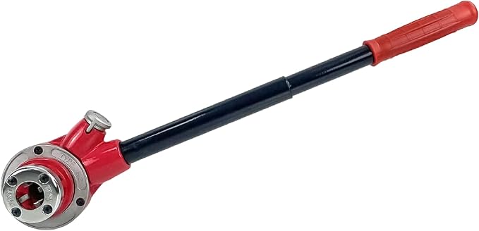 TEXALAN(R) Ratchet Pipe Threader Kit Ratcheting Pipe Threading Tool Set 5 Dies(3/8", 1/2", 3/4", 1", 1-1/4")