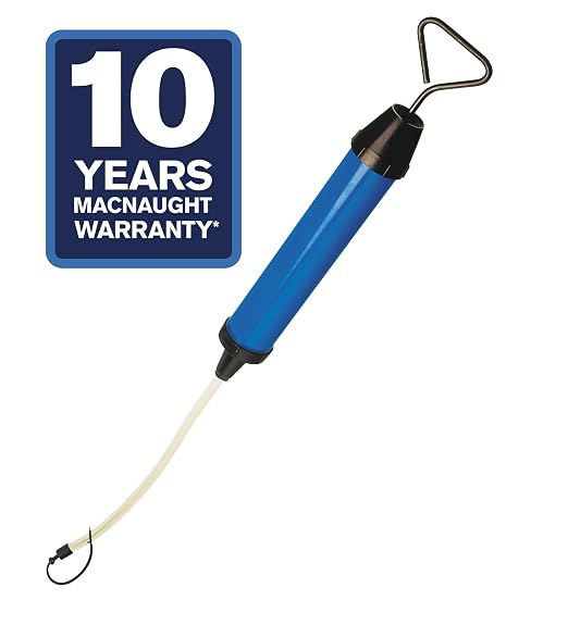 Macnaught C16 Heavy Duty Suction and Fill Gun with Cap. Draws 16oz per Pull. 10 Year Warranty Designed for Heavy Duty Shops