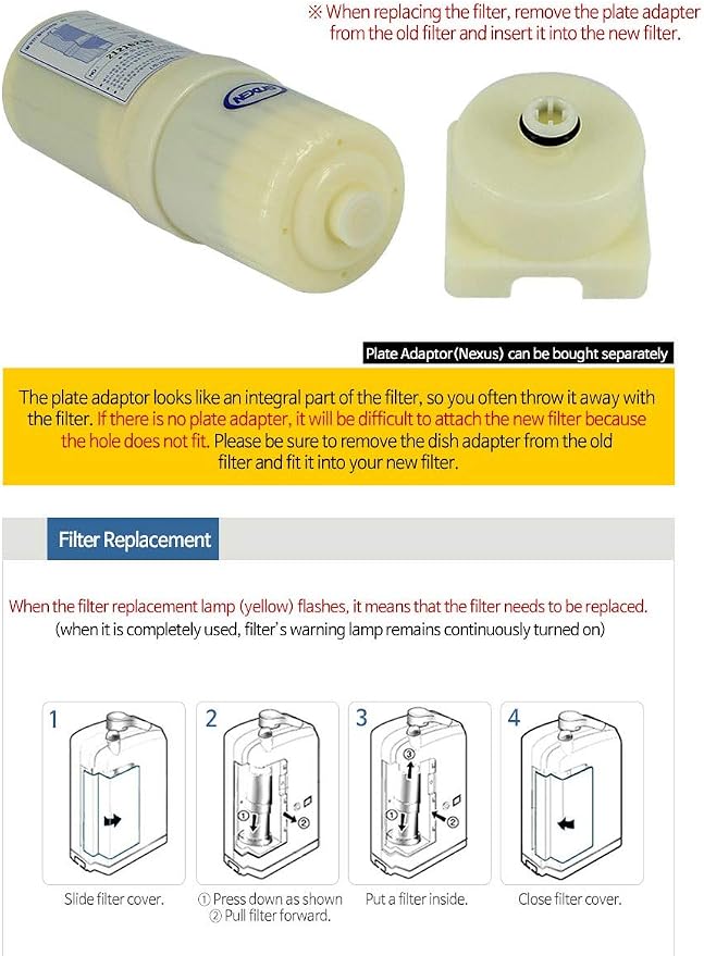 Original Water Ionizer Filter for Nexus X-Blue, AK-1000, AK-4000, JP-1000, NW-100