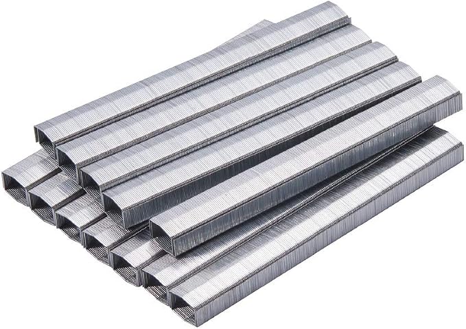 Spec Ops Tools Galvanized Steel Staples for Packaging, Compatible with M8 & M8E Plier Stapler, Crowned, 5,000 Fasteners, 1/4" Leg Length