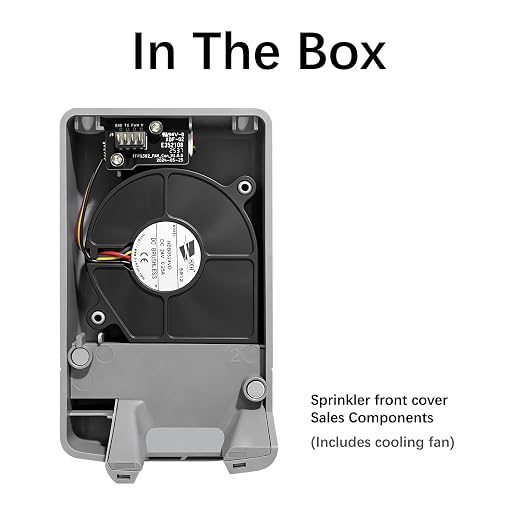 Original Ad5x Extruder Front Cover with 4010 Cooling Fan Prevents Extrusion Failure for Flashforge AD5X Hotend Cover High‑Temp Resistant Material,Toolhead Front Cover for Flashforge AD5X Accessories