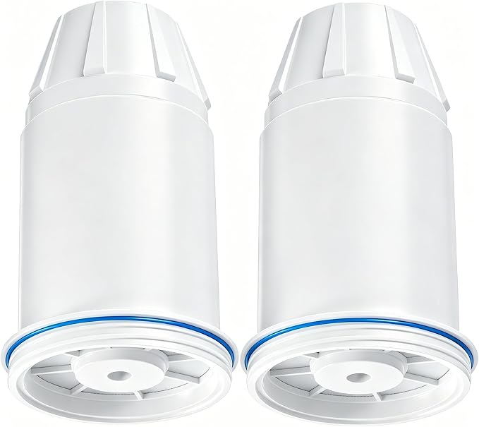 Water Filter Replacement for zero Pitchers and Dispenser, fit for ZR-001 ZR-004 ZP-006 ZR-017 ZP-010 ZD-018, Multi-Stage Filter System Reduce Lead, Chromium, PFOA/PFOS, 2 Pack, by Cobectal