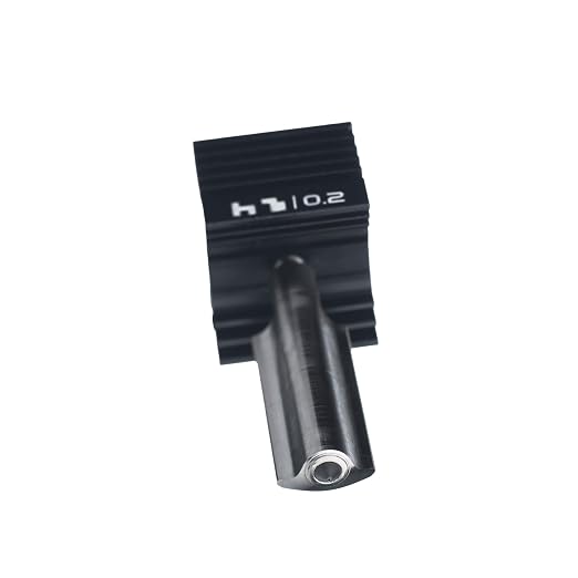 Diamondback Nozzles – Bambu Lab H2/P2/X2 Compatible Complete Hotend Assembly – Solid Diamond Tip 3D Printer Nozzles, Precsions Print, Any Filament, Longer Life, Wear Resistant (0.2mm)