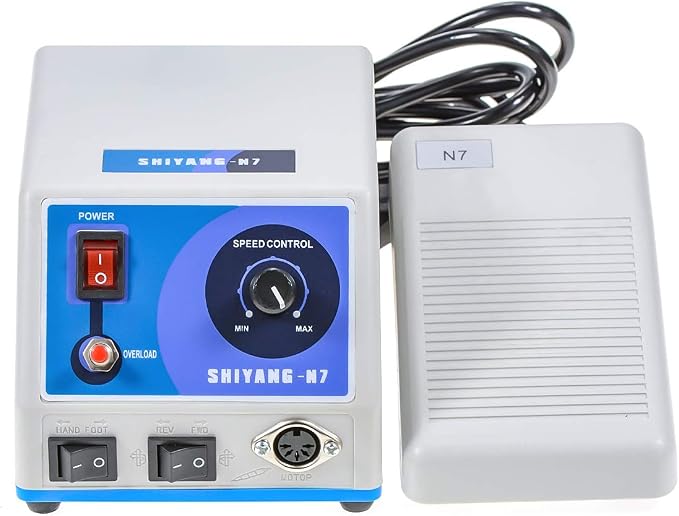 35K RPM Grinder SY7+H102S Lab Equipment For Lab,Jewelry,Ceramics,Silicone,Glasswork,Woodcarving, Artware