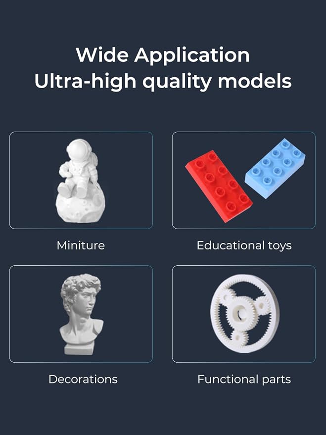 Creality PLA 3D Printer Filament, PLA Filament 1.75mm, 1.0kg (2.2lbs) Spool, Enhanced Toughness No Warp, Dimensional Accuracy ±0.03mm Printing Filament 1.75, for FDM 3D Printers (Grey)