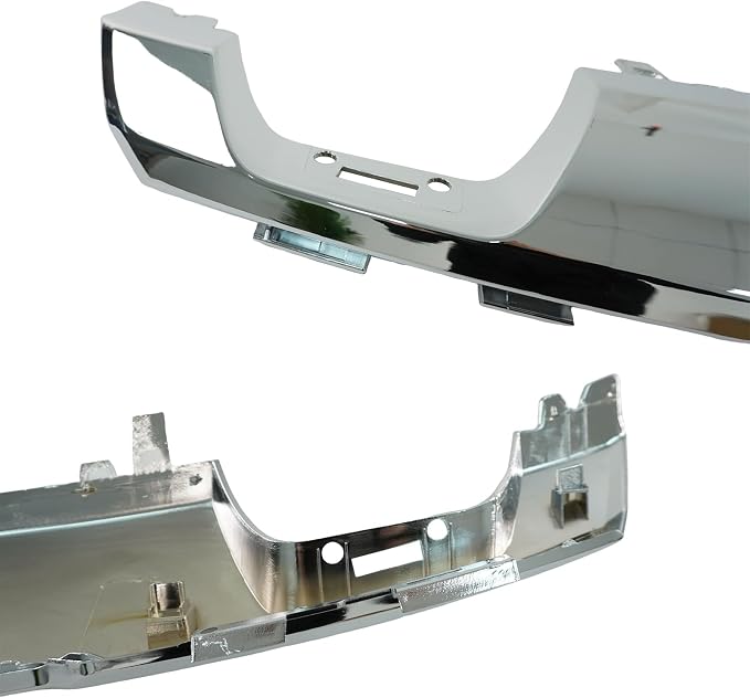 Front Bumper Skid Plate Lower Molding Trim Valance For Ford F150 2021 2022 2023 OE Replacemnet ML34-17F771-ACW (Chrome)