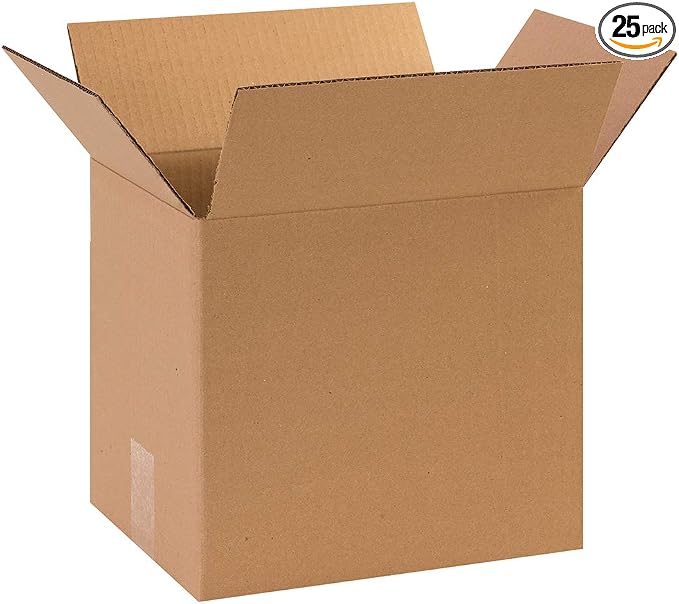 AVIDITI 11 1/4 x 8 3/4 x 10 Corrugated Cardboard Boxes, Small 11.25"L x 8.75"W x 10"H, Pack of 25 | Shipping, Packaging, Moving, Storage Box for Home or Business, Strong Wholesale Bulk Boxes