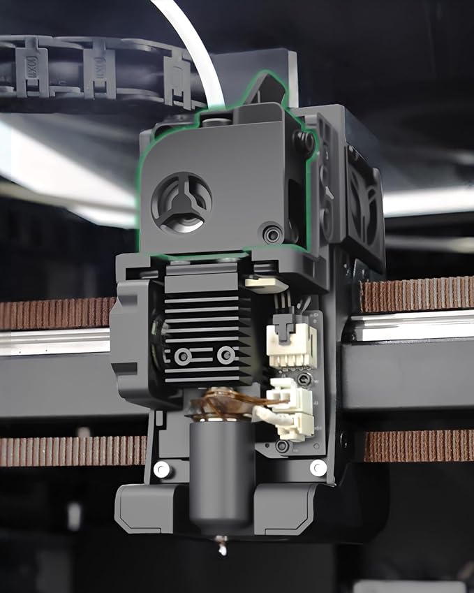 Creality Official K2 Plus Extruder Front Cover, OEM Assembly Extruder Front Shell Kit with Install Screws, Compatible with Creality K2 Plus, K2 Pro, K2 3D Printer