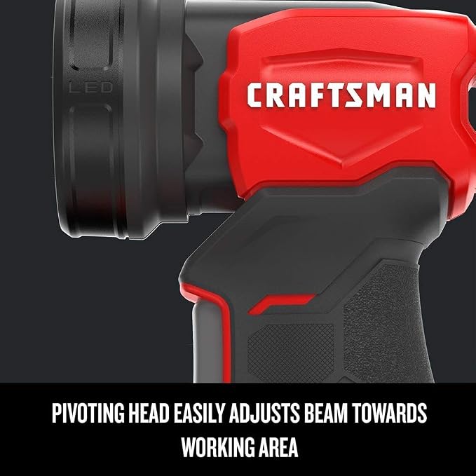 CRAFTSMAN V20 Cordless Drill/Driver Kit with LED Work Light (CMCD700C1 & CMCL020B)