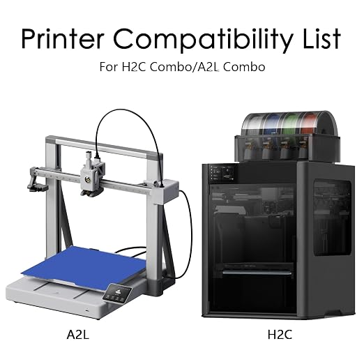 HzdaDeve Upgraded Cool Plate for H2C/A2L Combo Low Temperature Cold Build Plate 335x346.5MM Double Sided Smooth Board Sheet Bed PEI Platform for Bambu Lab 3D Printer (No Heating/No Glue)