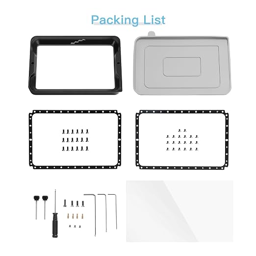 Sovol 3D Printer Resin Vat with Silicone Lid, Durable Aluminium Alloy Resin Tank with FEP Film & Aluminum Rings Preinstalled for ELEGOO Saturn 2 Saturn 3 Saturn 3 Ultra Anycubic Photon Mono M5s/M5