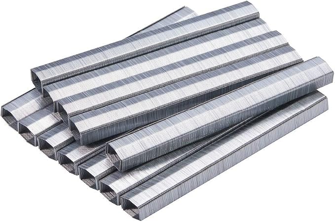 Spec Ops Tools Galvanized Steel Staples for Packaging, Compatible with M8 & M8E Plier Stapler, Crowned, 5,000 Fasteners, 3/8" Leg Length