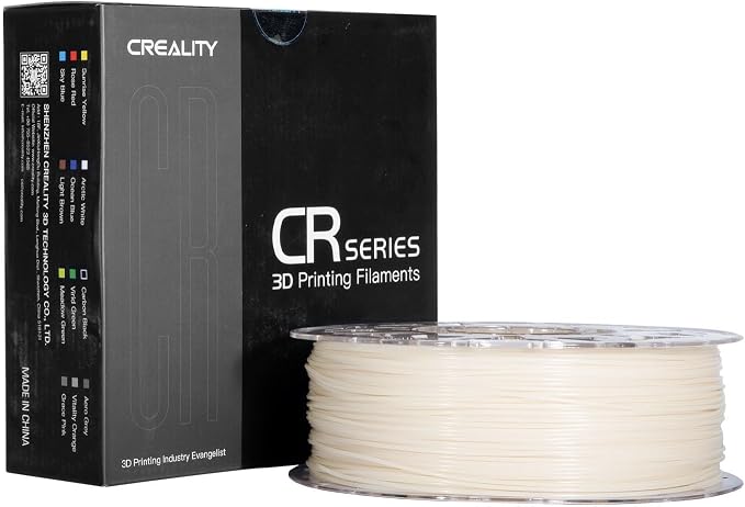 Creality Nylon Filament 1.75mm, 3D Printer Filament, 1.0kg (2.2lbs) Spool, No Warp Enhanced Toughness, Dimensional Accuracy ±0.03mm Printing Filament, for 3D Printers (Nylon)