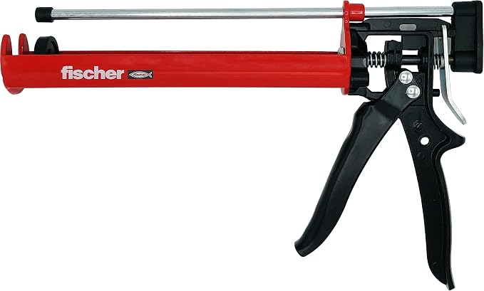 fischer Dispenser FIS AM for 2-Chamber Cartridges Up to 13.2 oz (390 ml) Heavy-Duty Applicator Gun - 1 Unit