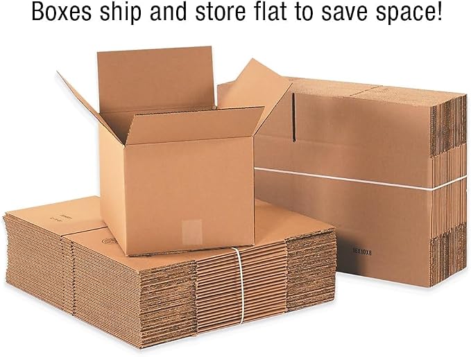 AVIDITI 48x6x6 Long Corrugated Boxes, Long, 48L x 6W x 6H, Pack of 25 | Shipping, Packaging, Moving, Storage Box for Home or Business, Strong Wholesale Bulk Boxes