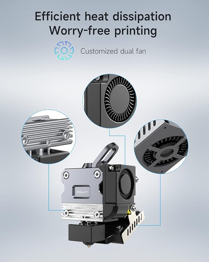 Official CREALITY Sprite Extruder Pro, All Metal Direct Drive Extruder for Creality Ender-3 S1/Ender-3 S1 Pro/Ender-3 S1 Plus/CR-10 Smart Pro 3D Printers