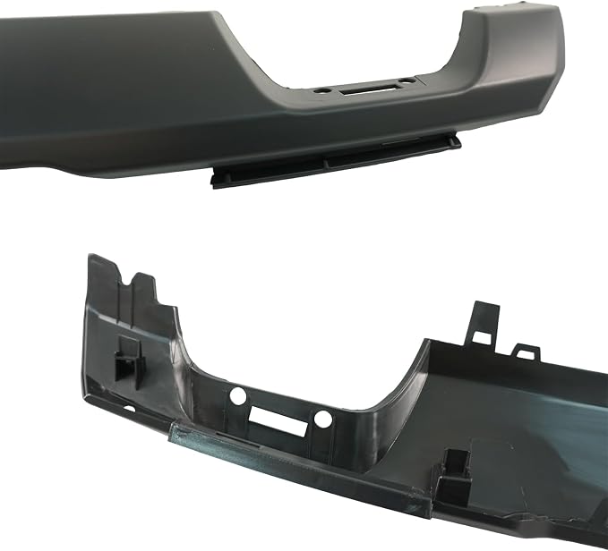 Front Bumper Skid Plate Lower Molding Trim Valance For Ford F150 2021 2022 2023 2024 OE Replacemnet ML34-17F771-ACW (Matte Black)