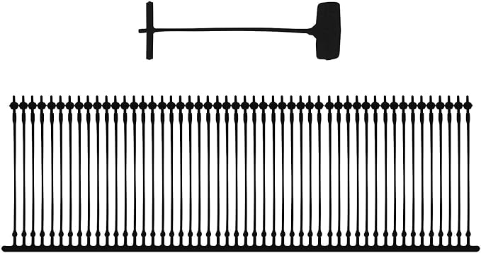 25mm(1 Inch) Black Tag Gun Barbs (Fasteners) for Any Standard Price Labels Clothing Tagging Attachers - 5000 Pcs