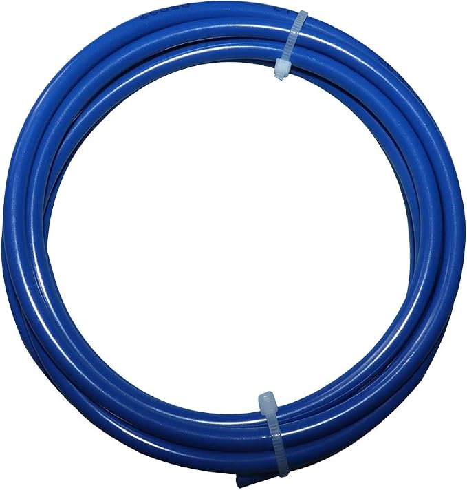Huining 4 Pack Water Pipe for Reverse Osmosis Membrane Residential RO Membrane Water Filter Cartrige Replacement for 5-Stage Home Drinking Water Filtration System Household Water Purifier