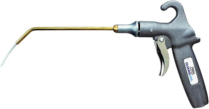 Guardair 74BH018Z Blind Hole Safety Air Gun with 18-Inch Angled Tip