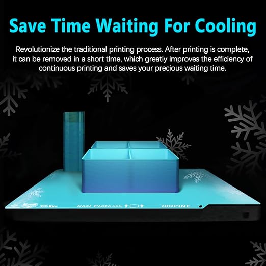 Upgraded Supertack 3D Printing Bed OMG Plate for Bambu-Lab A1mini Build Plate 3D Printer 184 x 184 mm Magnetic Spring Steel Cool Plate