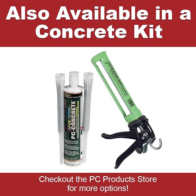 PC Products Steel Dispensing Caulking Gun, 1/10th Gallon Smooth Rod Cartridge Gun, 250ml, 900550