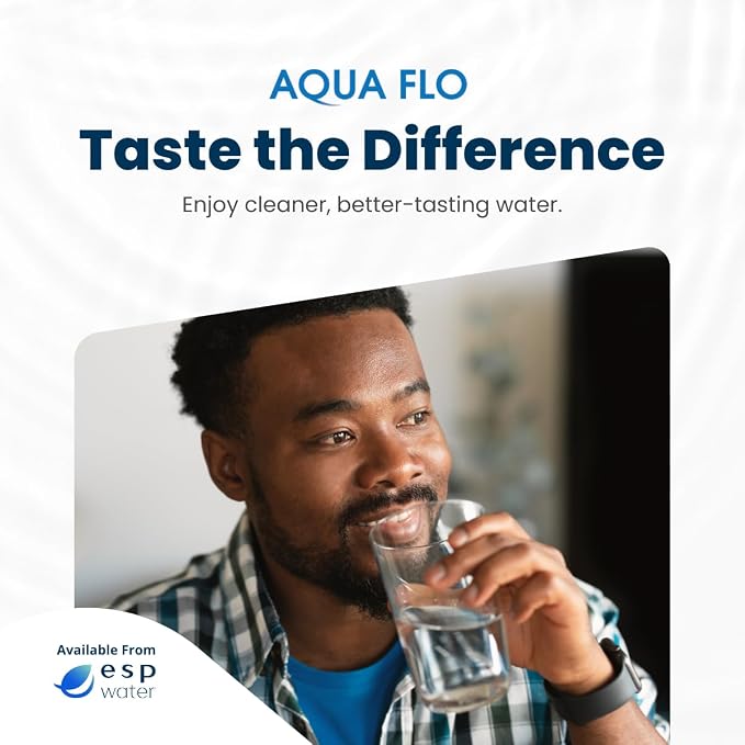 Aqua Flo 41407007 Quick Change pH Booster Filter for QCRO and QCUF 4-Stage Systems Remineralizes Water Raises pH Reduces Chlorine Taste and Odor | For QCRO and QCUF 4-Stage Systems, Remineralizes Water, Raises pH, Reduces Chlorine Taste and Odor