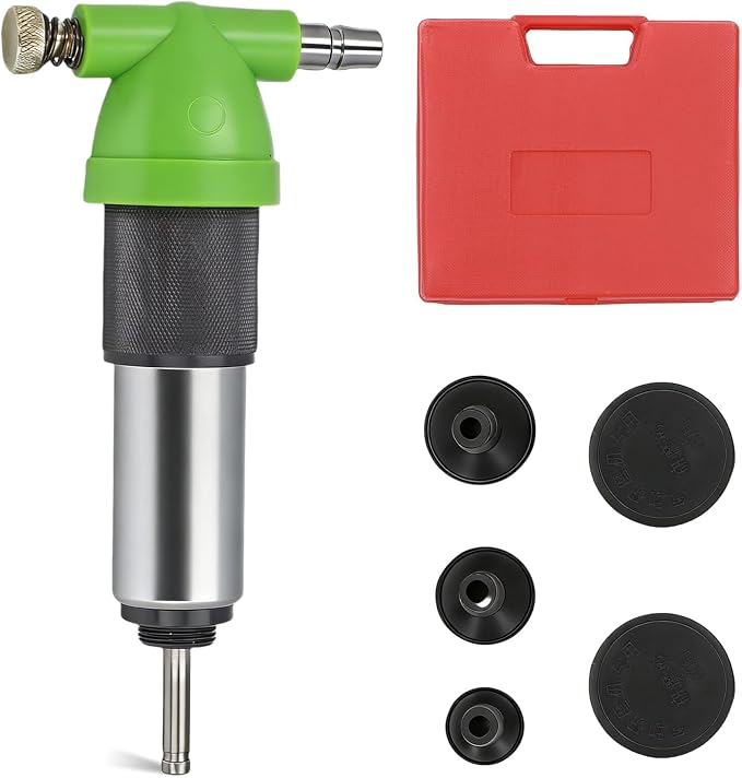 Universal Valve Grinding Tool, Air Engine Valve Grinder Pneumatic Engine Valve Lapping Grinding Tool Kit for Automobile Repairing