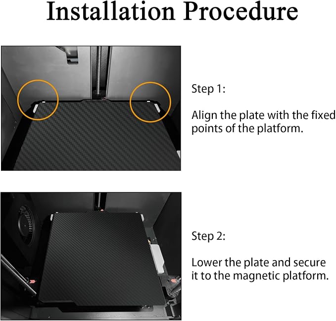 HzdaDeve P2S Build Plate for Bambu Lab P2S/X2D/P1S/P1P/A1/X1C/X1E Dual Smooth PEO PET Plate Sheet 257.5x257.5MM Heated PEI Bed Spring Steel Flexible Platform Black Board for 3D Printer Accessories