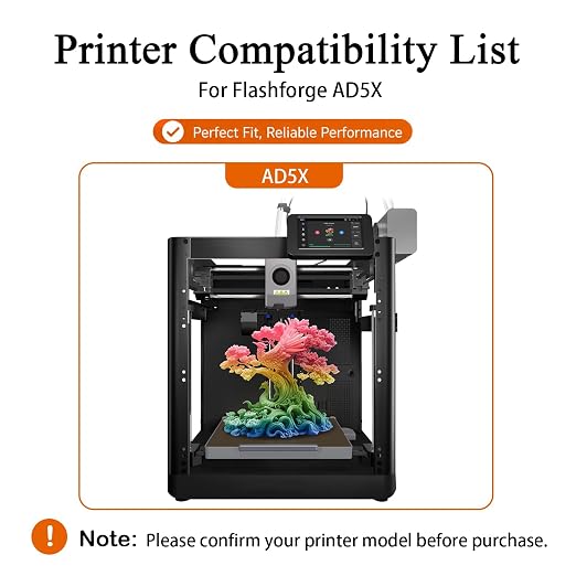 3PK 0.4MM AD5X Nozzle Hardened Steel Kit and 1PK Hotend Heating Assembly | High‑Speed 600 mm/s, Quick-Swap Precision Extrusion, Wear-Resistant & Leak-Free Kit, with 3PK Silicone Cover for Flashforge